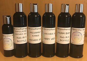 Bespoke Aromatherapy Products. foamshowerrange